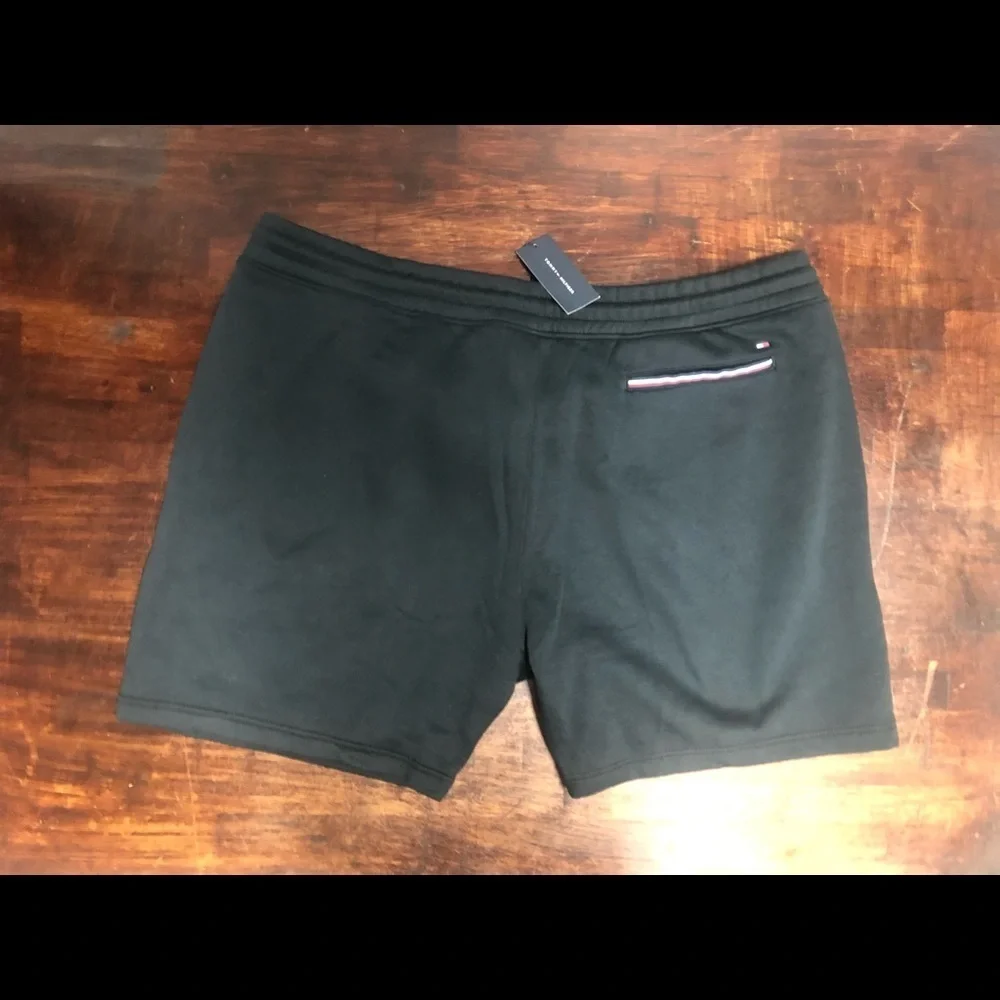 Black tommy cotton shorts sz 3xl